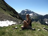 Salita al Laghetto di Pietra Quadra (2100 m. circa ) e al nuovo Rifugio Tre Pizzi-Pietra Quadra (2012 m) - FOTOGALLERY